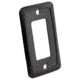 JR Products Furniture Switch Face Plate, Black, 13935