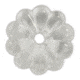 JR Products Plastic Rosette, Clear, Pack of 14, 20465