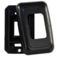 JR Products Single Switch Base And Face Plate, Black, 12305