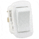 JR Products Water-Resistant Spst On/Off Switch, White, 14015
