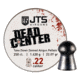 JTS Group Dead Center, .22 Caliber, 21.53 Grain Domed Tip Air Rifle Ammo, 250 Rounds, JAC110