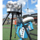 JUGS Carousel Feeder for BP 1 Softball Pitching Machine, Black, F1045