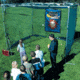 Jugs Challenge Backdrop - shown with complete JugsSpeed Challenge package, sold separately
