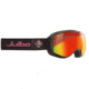 JULBO Aerospace Ski Goggles,Black,Snow Tiger Lenses w/Multilayer Fire Flash, Large 74073145