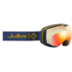 JULBO Aerospace Ski Goggles,Blue/Yellow,Zebra Light Lenses w/Multilayer Fire Flash, Large 74031125