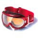 Julbo Astro Goggles - Red/Black Frame, Cat 3 Orange/Flash Silver 71512131