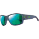 Julbo Kaiser Single Vision Prescription Sunglasses, Matte Blue Frame, Spectron 3 Cf Lens-J4481136SV