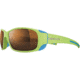 Julbo MonteBianco Bifocal Prescription Sunglasses, Apple Green / Blue Frame, Camel Lens, Polarized, Photochromic-J4155016USBI