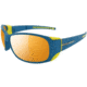 Julbo Montebianco Sunglasses, Blue/Yellow Frame w/ Zebra Lenses 4153112