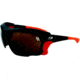 Julbo Trek Sunglasses, Black/Orange w/ Camel Lenses 4375014