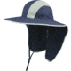 Juniper Taslon Uv Lg Bill Cap Khaki Os J7250-KH