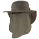 Juniper Uv Large Bill Flap Cap Olive J7243-OL