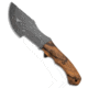Jurgen Schanz Jurgen Schanz WSK Tracker Knife White Ebony Wood 6.5" Damascus, Wood, Damascus, adult, BHQ-221873