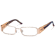 Just Cavalli JC0231 Eyeglass Frames - Shiny Light Bronze Frame Color