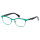 Just Cavalli JC0614 Eyeglass Frames - Shiny Turquoise Frame Color