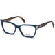 Just Cavalli JC0808 Eyeglass Frames - Shiny Blue Frame Color