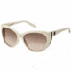 Just Cavalli JC405S Sunglasses - Ivory Frame Color, Gradient Brown Lens Color