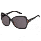 Just Cavalli JC406S Sunglasses - Black Frame Color, Gradient Smoke Lens Color