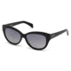 Just Cavalli JC679S Sunglasses - Shiny Black Frame Color, Gradient Smoke Lens Color