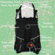 K9 Sport Sack AIR PLUS, Large, Black, KSS-14370