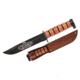 Ka-Bar 9193 120th Anniversary Dog''s Head Fixed 7 1095 Cro-Van Black Clip Point