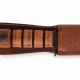 KA-BAR 1317 Dog's Head Utility Knife, 7in, 1095 Cro-Van Clip Point Leather Hndl, 1317