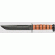 KA-BAR 1317 Dog's Head Utility Knife, 7in, 1095 Cro-Van Clip Point Leather Hndl, 1317