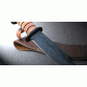 KA-BAR 1317 Dog's Head Utility Knife, 7in, 1095 Cro-Van Clip Point Leather Hndl, 1317