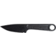 Ka-Bar Forged Wrench Knife 3 in Plain Edge Blackout W/Shth, K1119BK