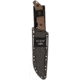 KA-BAR Knives Camp Turok Knife, 8in, 1095 Cro-Van Steel, Drop Point, Brown Ultramid Handle, 7511