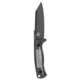 KA-BAR Knives Cool Name Fixed Blade Knife, 4.625in, 1095 Cro-Van Blade, Reverse Tanto, Polycarbonate, Black Handle, 7702