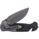 KA-BAR Knives Coypu Folder, G10 Handle, Gray Pocket Clip, Straight Edge, 3085CP