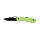 KA-BAR Knives Dozier - Folding Hunter Knive w/Thumb Notch, 3in Aus 8A Stainless Steel Blade, Zytel Handle, Zombie Green, 4065ZG