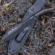 KA-BAR Knives Gunny Fixed Blade Knife, 9.75in, 1095 Cro-Van, Spear Point, Webb Wood, Black, 5300