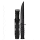 KA-BAR Knives Ka-Bar Modified Tanto Knife, Fixed Blade, 12.75in, 1095 Cro-Van Steel, Kraton G Handle, Black, 12.75, 1266