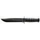KA-BAR Knives Original Full Size USA Fixed Blade Tactical Knives, Black, 9.3in, 32590