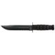 KA-BAR Knives Original Full Size USA Fixed Blade Tactical Knives, Combo Edge, Kraton Handle, Blk Lther Sheath, 3253