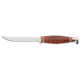 Ka Bar Knives Kb1226 Deluxe Little Fin Leather Handle Leather Sheath