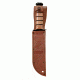 Ka Bar Knives Kb1250s Sheath Usmc Logo Brown Fits Knife With 5 25in Blade