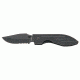 Ka Bar Knives Kb3073 Comboedge Warthog Folder Ii Black G 10 Handle Black Blade