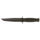 KA-BAR Short Fixed Tactical KA-BAR Tanto Knife, Plain Edge, Nylon Sheath KB5054