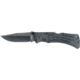 Ka-Bar Knives Mule Folding Straight Edge Knife w/ Polyester Sheath, Black, Clampack 4-3050CP-3