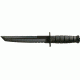 Ka-Bar Knives Tanto Serrated Edge Knife w/ Hard Sheath, Black, Clampack 4-1245CP-5
