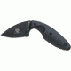 Ka-Bar Knives TDI Law Enforcement Straight Edge Knife w/ Hard Sheath, Black, Clampack 4-1480CP-0, EDEMO1