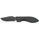 Ka-Bar Knives Warthog II Folding Serrated Knife w/ Pocket Clip, Clampack, BLACK 4-3073CP-2