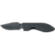 Ka-Bar Knives Warthog II Folding Straight Edge Knife w/ Pocket Clip, Clampack, BLACK 4-3072CP-5