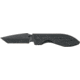 Ka-Bar Knives Warthog Tanto Folding Straight Edge Knife w/ Pocket Clip, Clampack, BLACK 4-3074CP-9