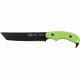 Ka-Bar Knives ZK Famine Tanto Serrated Knife w/ Nylon Sheath, Clampack, GREEN 4-5700CP-5