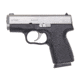 Kahr CM45 Pistol, .45 ACP, 3.24in barrel, black polymer frame, integrated polymer grip, recoil operated semi-automatic, white bar-dot combat, 5 round magazine, KA-CM45-45-3.24-1-FRRMPG