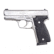 Kahr K9 Pistol, 9mm Luger, 3.5in barrel, stainless steel frame, wraparound textured polymer grip, recoil operated semi-automatic, white bar-dot combat, 7 round magazine, KA-K9-9MM-3.5-1-FRRMPG